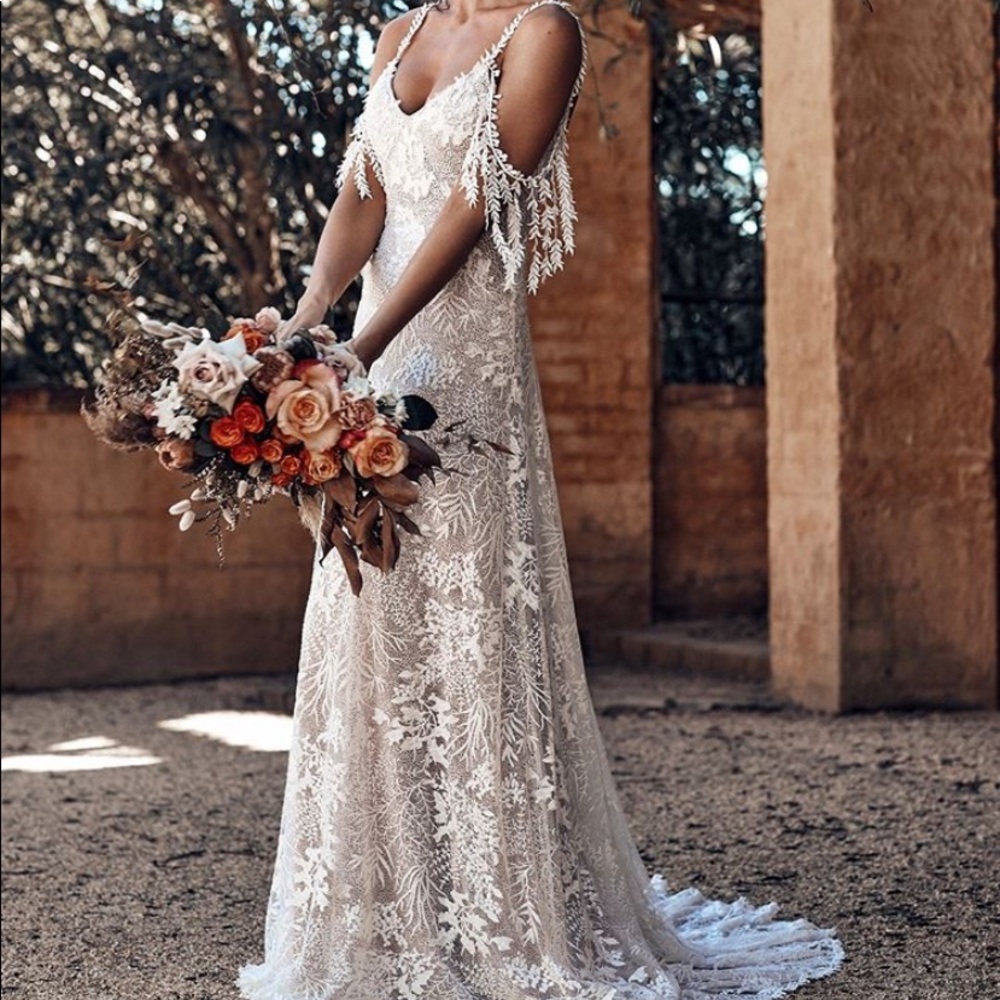 Beach Bohemian Wedding dress New